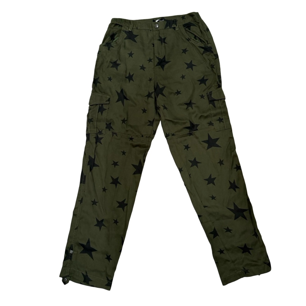 Velvet Heart Star Print Cargo Pants